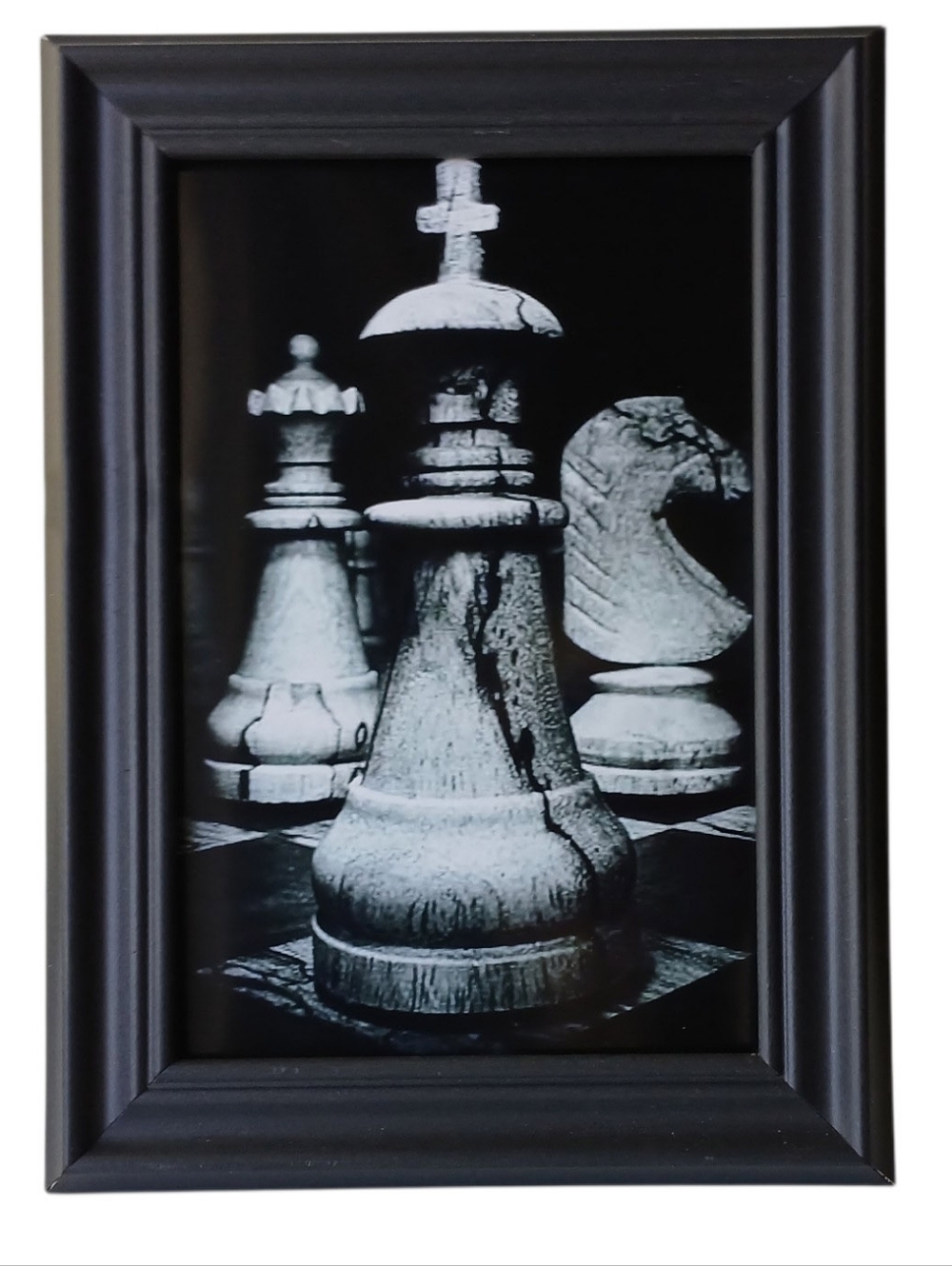 Chess piecest Darkk Gothic Goth Punk Rock Rockabilly Oddy Emo Framed GAME ART